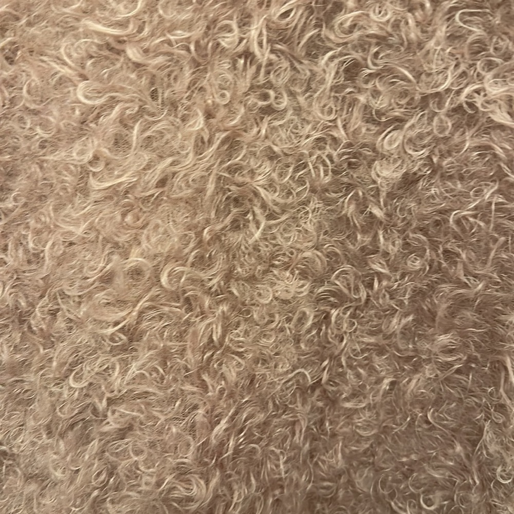 Dusty Pink Faux Fur Jacket - Picture 5 of 8